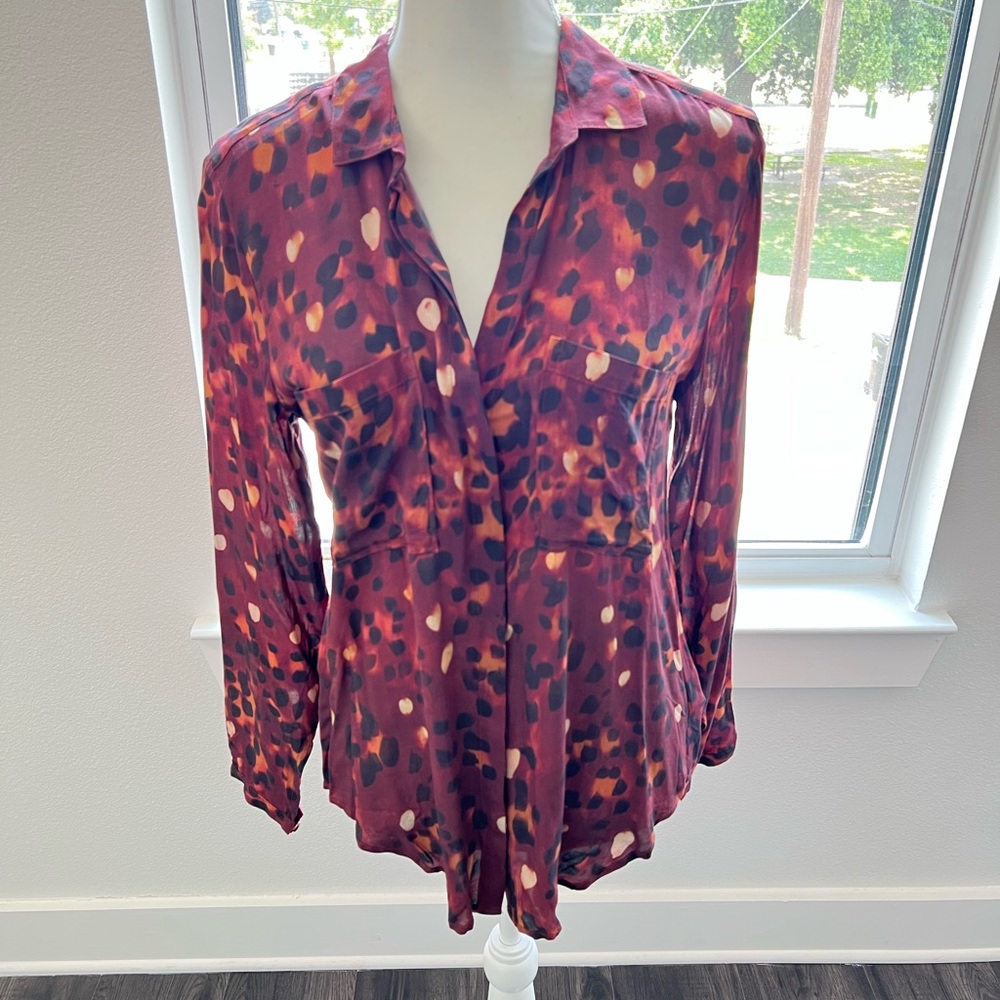 Cloth & Stone Anthropologie top sz small